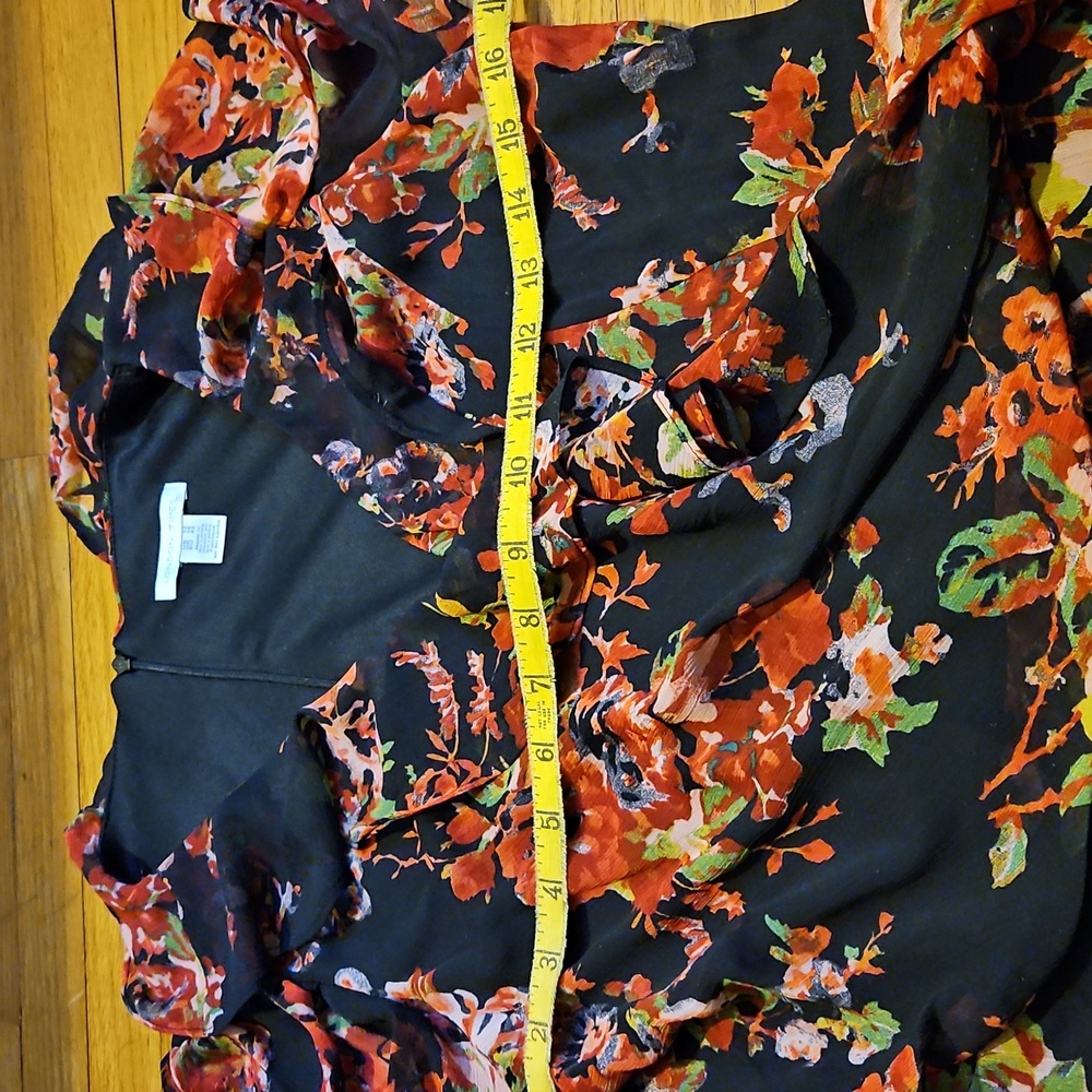 London Times Size 12 Faux Wrap Dress - Picture 8 of 16